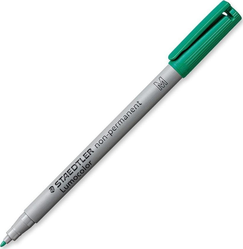 Staedtler Folienstift Lumocolor non-perm M zielony 10 sztuk
