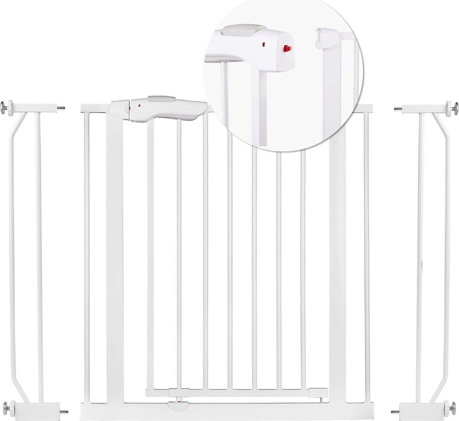 Bramka zabezpieczająca biała Nukido 718100