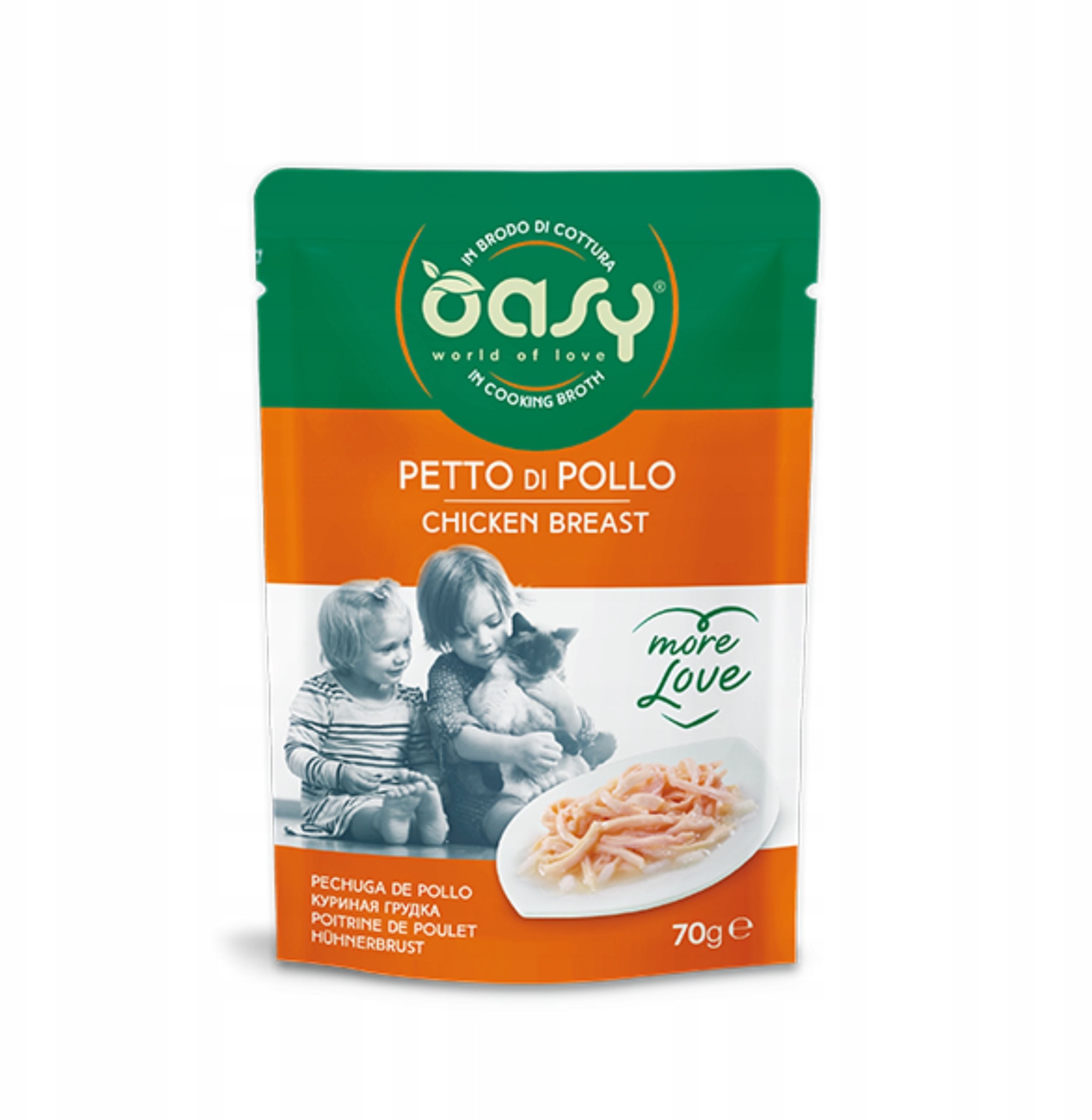 Oasy Oasy More Love Chicken breast pouch 70gr