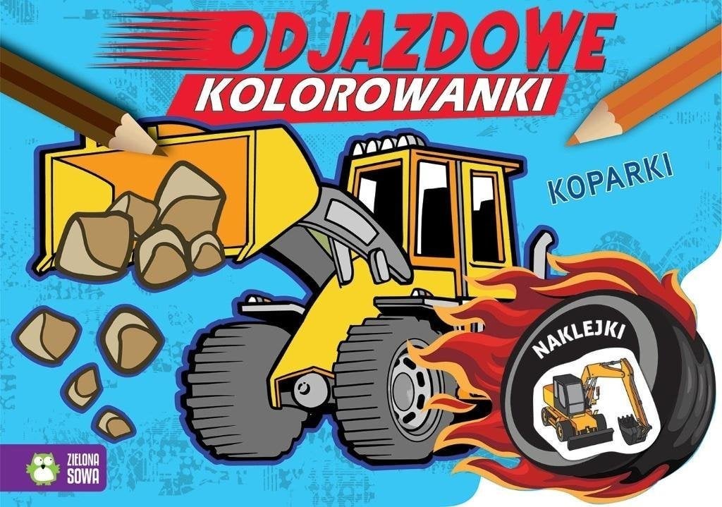 Zielona Sowa Odjazd.kolorow.z wykr. Koparki 98603