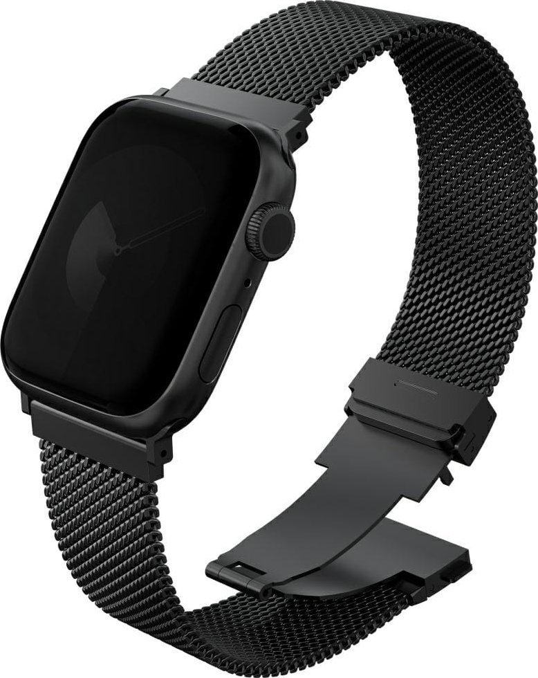 UNIQ Dante Pro Strap for Apple Watch 42/41/40mm Stainless Steel Graphite Black