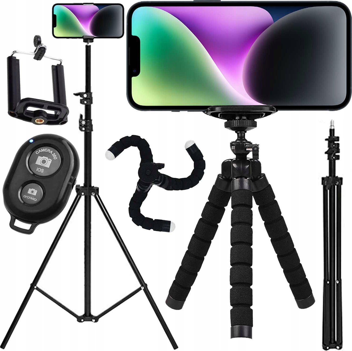 Statyw Manfrotto ZESTAW STATYWÓW FOROGRAFICZNYCH Z PILOTEM K06