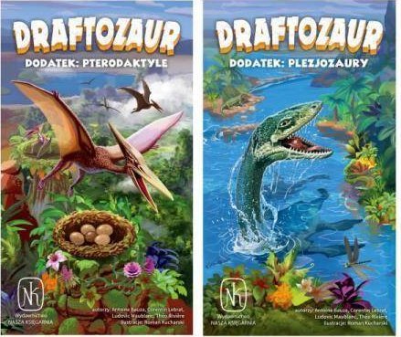 Nasza Księgarnia Draftozaur: Dwa dodatki - Pterodaktyle i Plezjozaury