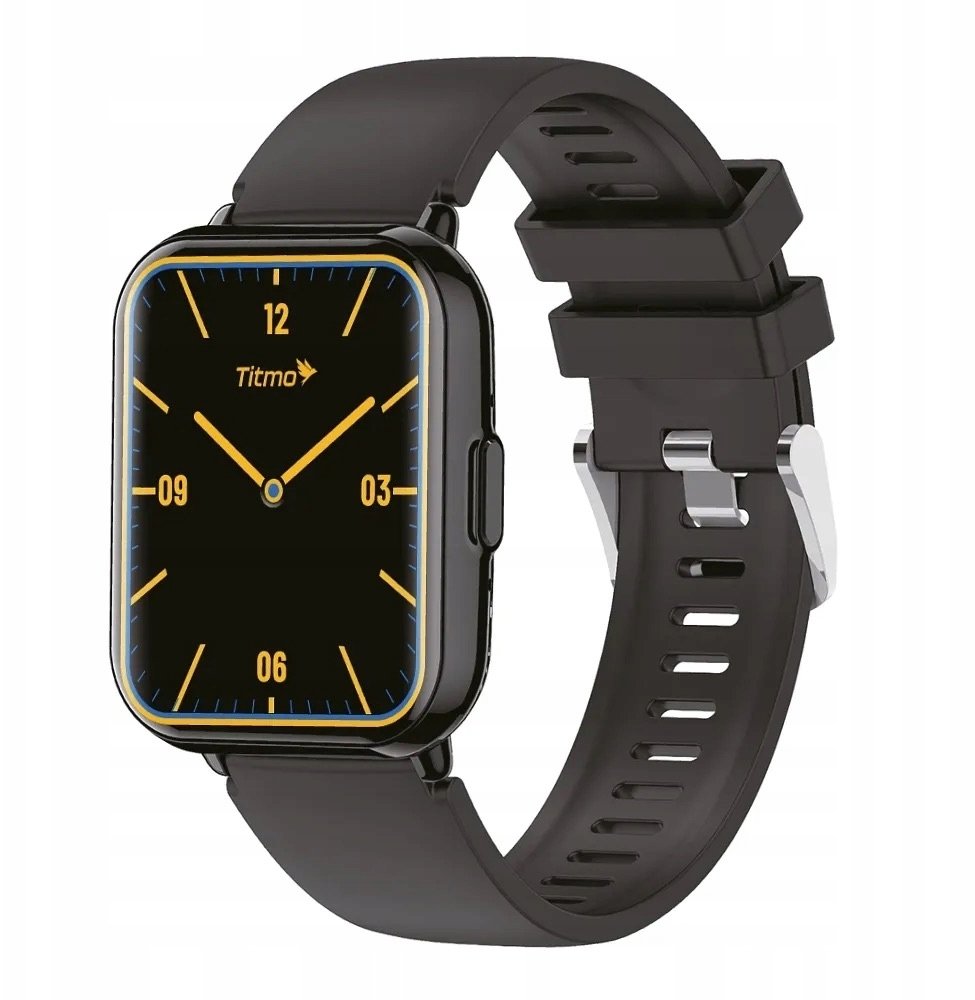Smartwatch JG Smart Titmo E-100 Czarny (BAND0122)