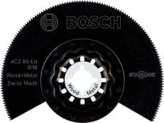 Bosch 2609256943 Starlock ACZ 85 EB BIM ostrze do piły segmentowej do drewna i metalu do wszystkich narzędzi wielofunkcyjnych PMF