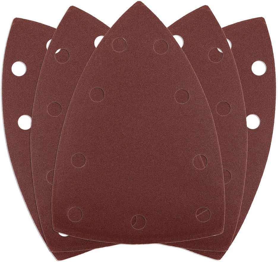 Neo Papiery ścierne na rzep, żelazko 100 x 147 mm, P240, 5 szt., z 9 otworami do 04-623