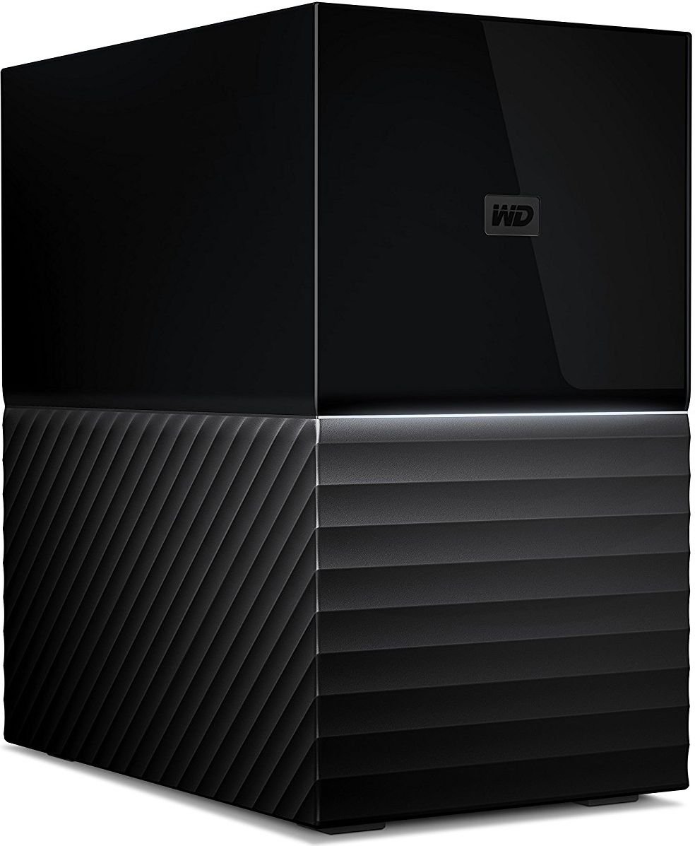 Dysk zewnętrzny HDD WD My Book Duo 16TB Czarno-szary (WDBFBE0160JBK-EESN)