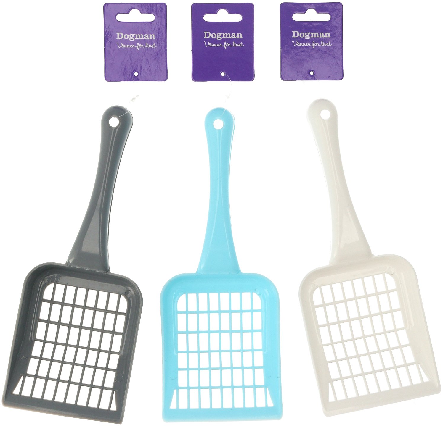 Dogman Łopatka do kuwety plastikowa w różnych kolorach