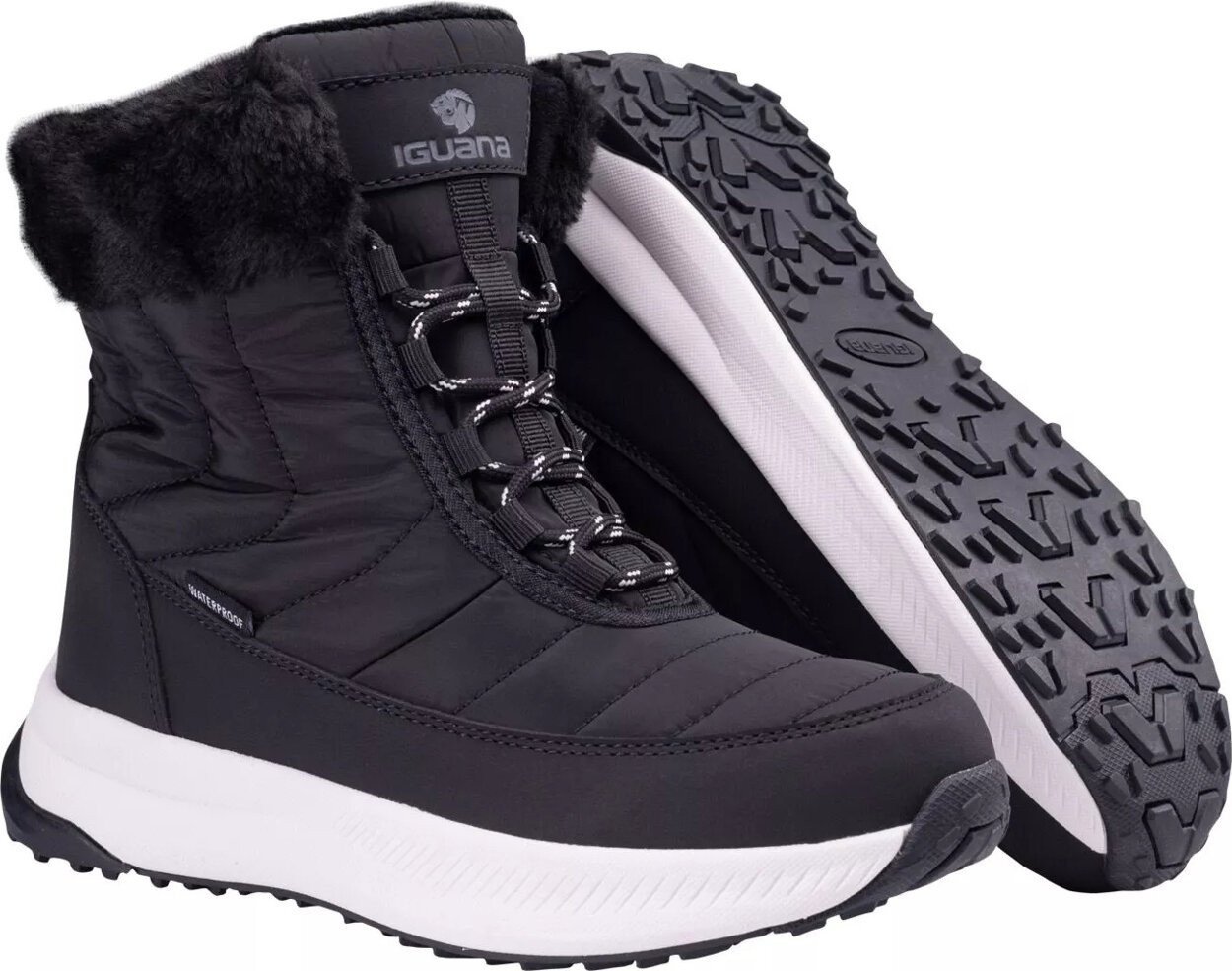 Damskie buty zimowe śniegowce wodoodporne Iguana Irine W rozmiar 37