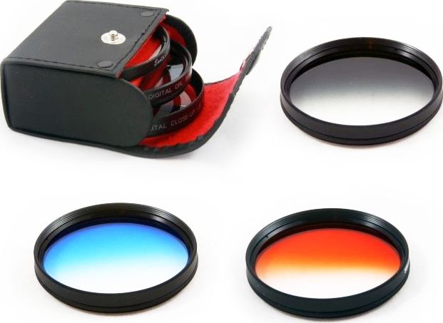 Filtr Seagull Zestaw filtrów połówkowych 72mm