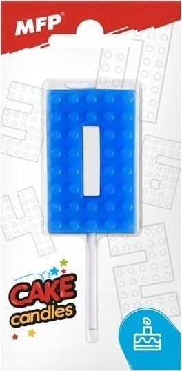 MFP paper świeczka do tortu nr 0 niebieska 8800089