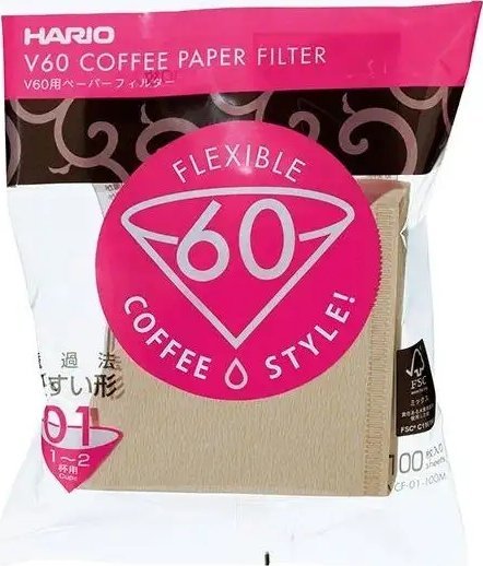 Paper filters Hario Misarashi V60-01