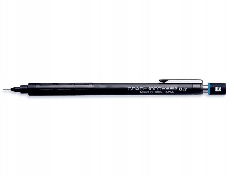 Ołówek automatyczny Pentel Graph 1000 0.7mm czarny