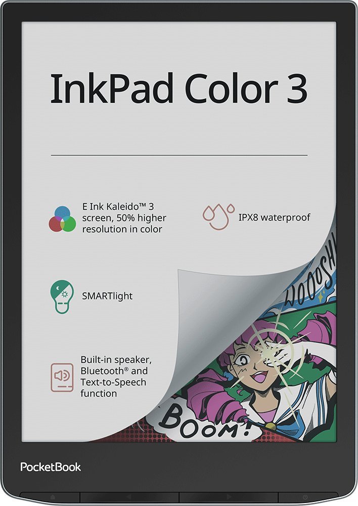 Czytnik PocketBook InkPad Color 3 (PB743K3-1-WW-B)