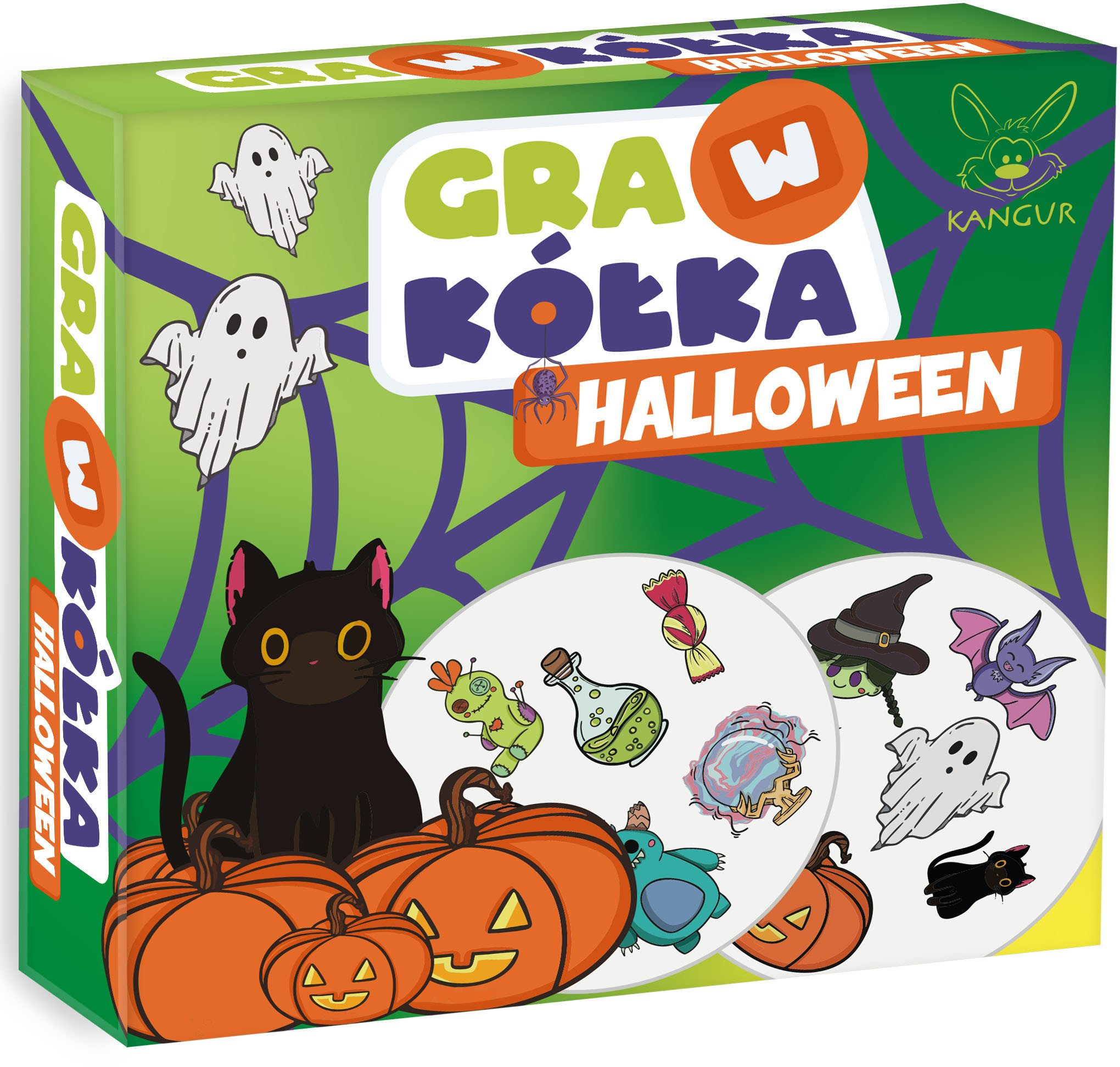 Kangur Gra w kółka Halloween 42555