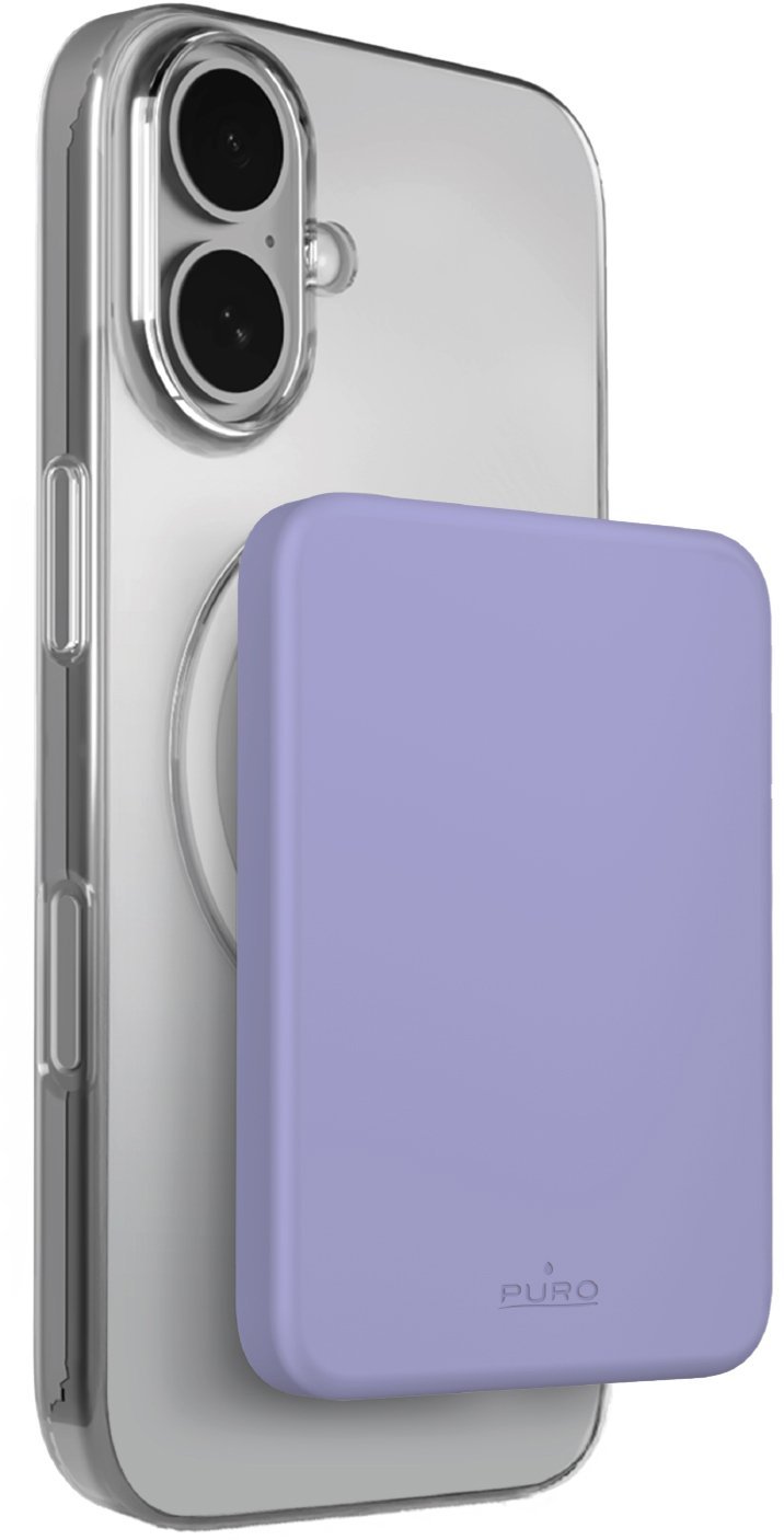 Powerbank Puro Mini Pwer Mag 4200mAh Fioletowy