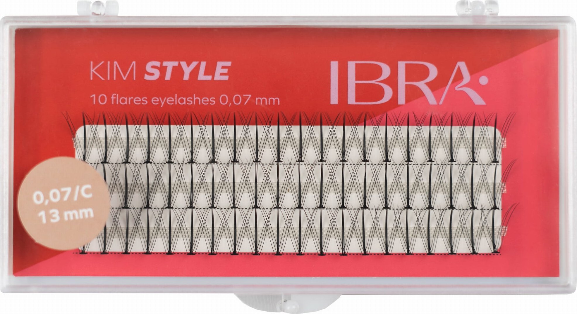 Ibra Kępki rzęs Kim Style 13mm IBRA Makeup