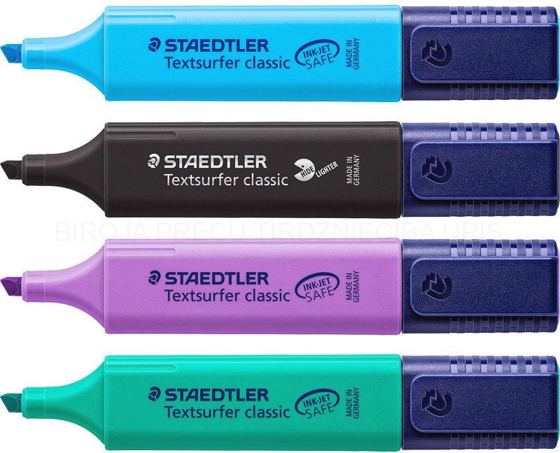 Staedtler STAEDTLER Textmarker classic cool & cute Design 4er-Set