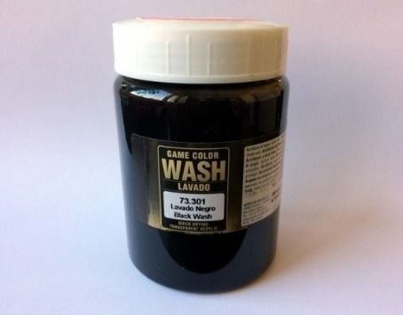 Vallejo Vallejo Game Color Wash Black 73301 uniwersalny