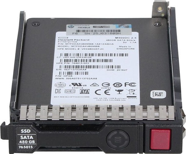 Dysk serwerowy HP 480GB 2.5'' SATA III (6 Gb/s) (764927-B21)