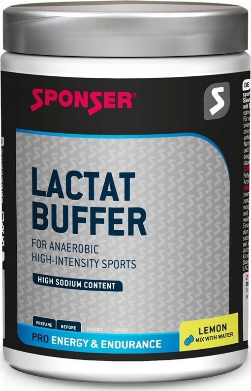 Sponser Napój LACTAT BUFFER cytrynowy puszka 600g