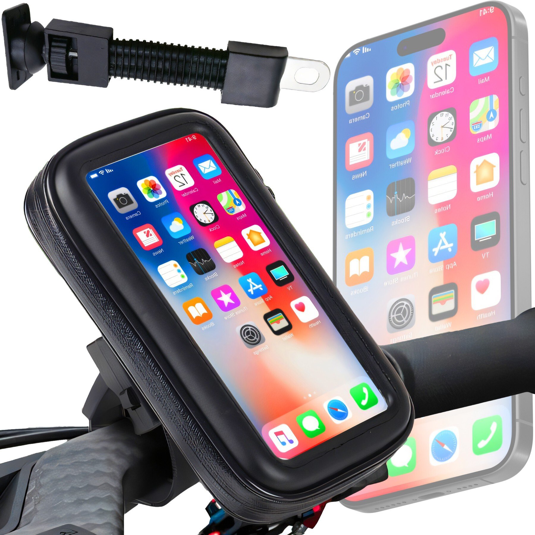 Hurtel Sakwa rowerowa wodoodporny uchwyt rowerowy na telefon etui wodoodporne ??? dodajemy uchwyt ??...