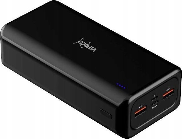Powerbank Verico Power Pro PD 30000 mAh Czarny (4PW-PDDBK1-NN)
