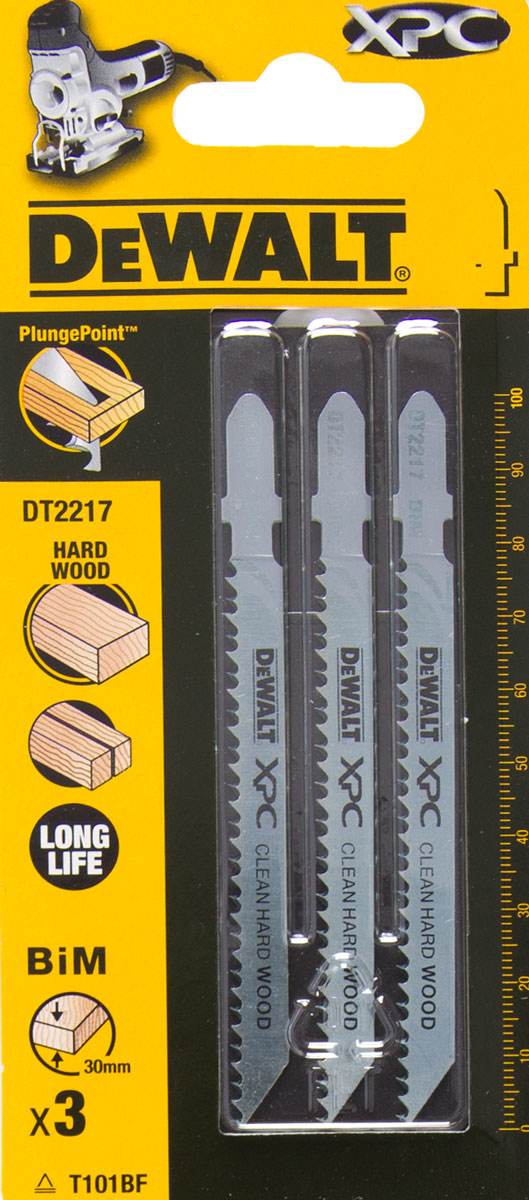 Dewalt Brzeszczoty XPC uchwyt T 3szt. - DT2217