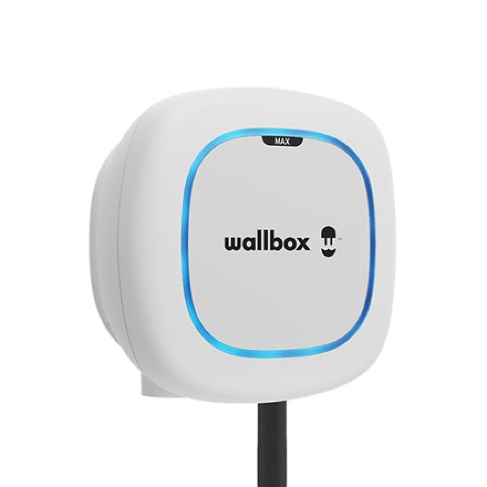 Ładowarka Wallbox Wallbox Electric Vehicle charge | Pulsar Max | 22 kW | Wi-Fi, Bluetooth | 5 m | White