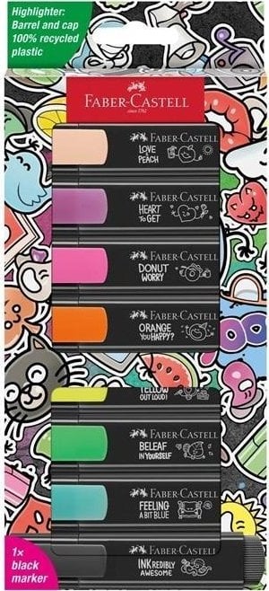 Faber-Castell Zakreślacz 1546 edycja Graffiti 8szt