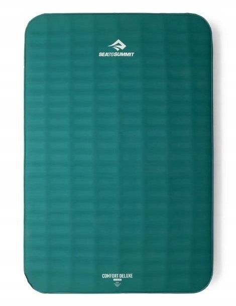 Sea To Summit Mata samopompująca SEA TO SUMMIT Comfort Deluxe Mat Rain Forest