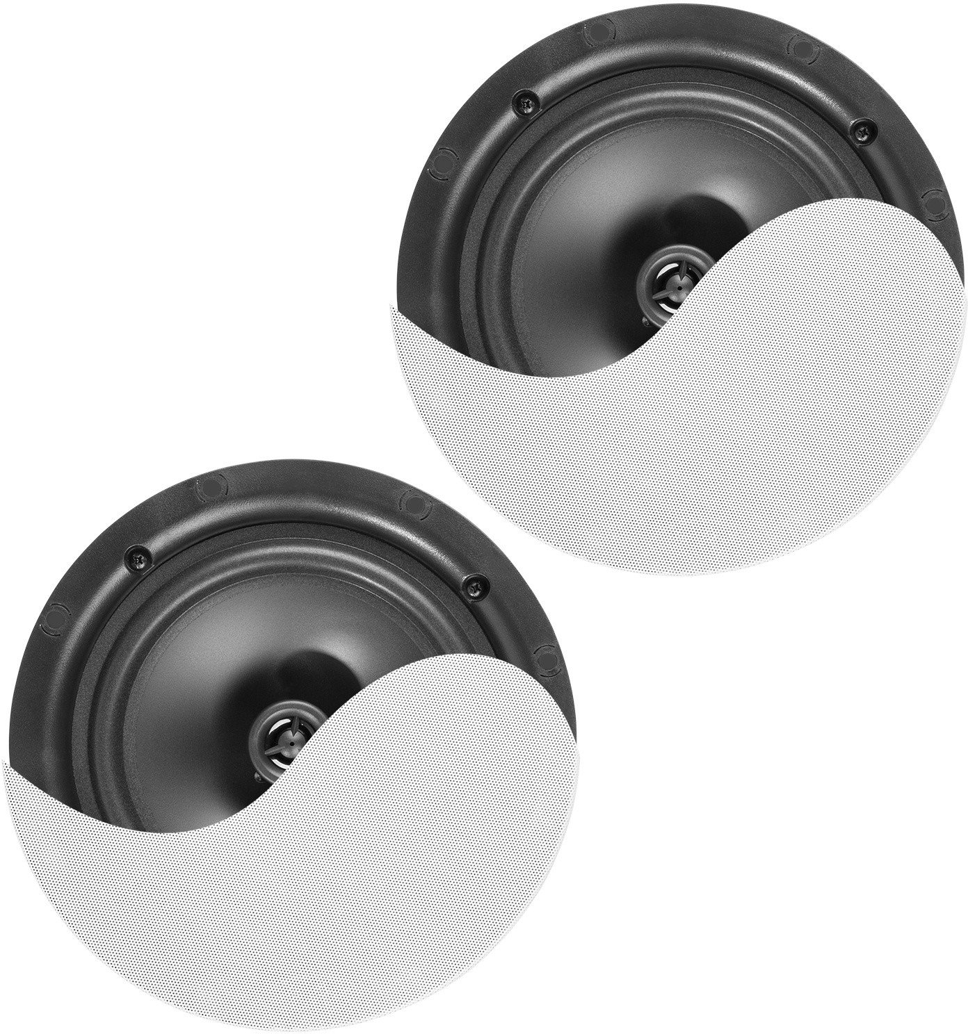 Power Dynamics Zestaw: 2szt głośników sufitowych BT 8" biały NCBT8 one size