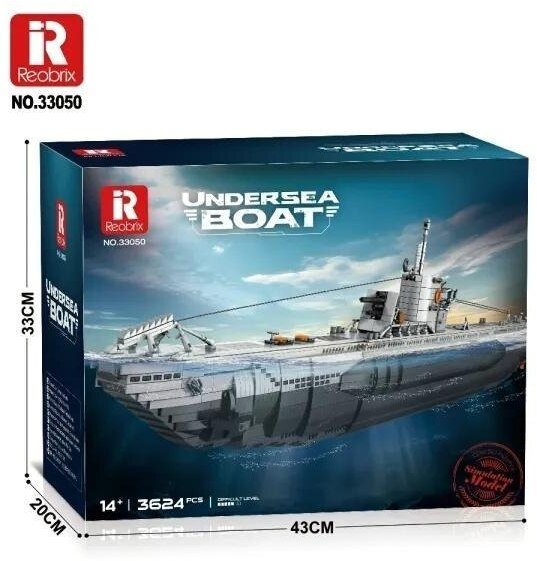 Polesie Klocki Type VII C U-Boot 3624el (6974077153027)
