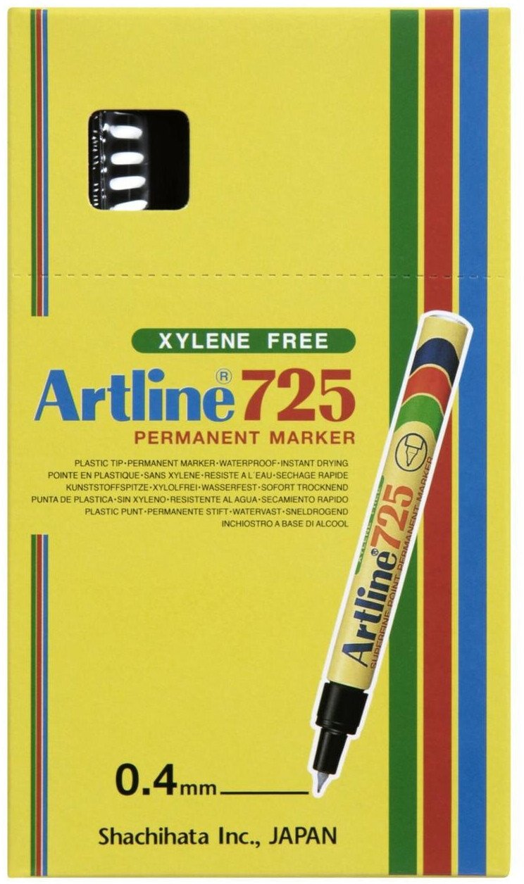 Artline Pisak marker 725 czarny (23630106)