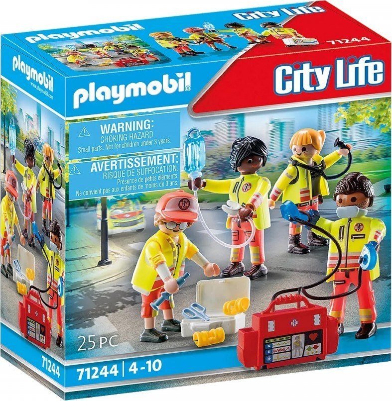 Playmobil Zespół ratunkowy 71244