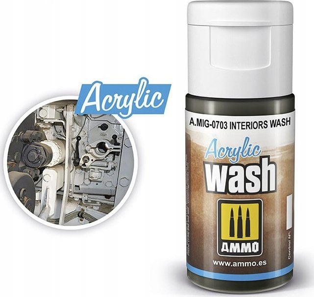 Vallejo Ammo: Acrylic Wash - Interiors Wash