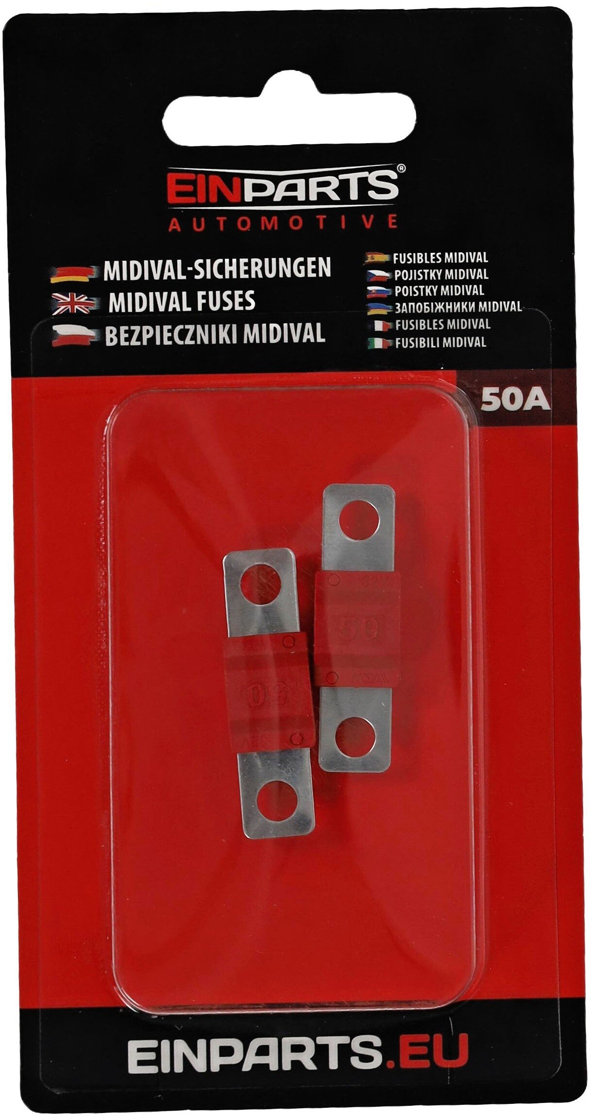 Einparts Automotive Bezpieczniki PAL BOLT-DOWN 50A EPFUSE23, 2 szt.