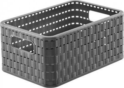 Rotho Koszyk pojemnik organizer 6 L COUNTRY ROTHO szary