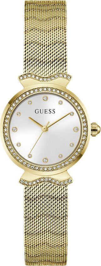 Zegarek Guess Zegarek damski Guess GW0866L2 CYRKONIE złoty