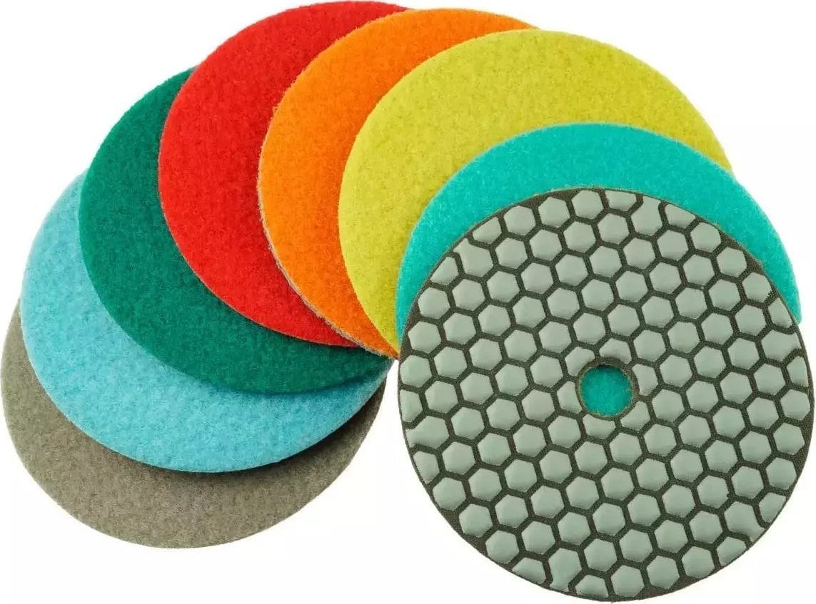 Dedra Dysk polerski gr.0800 diament.śr.100mm, praca na sucho