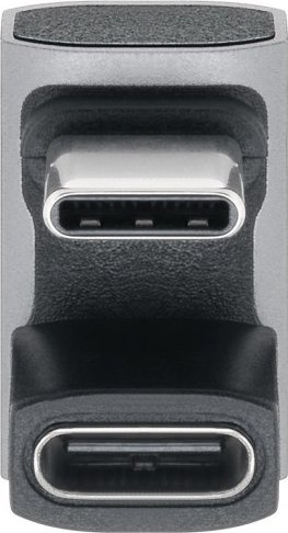 Adapter USB Goobay USB-C - USB-C Srebrny (74445)