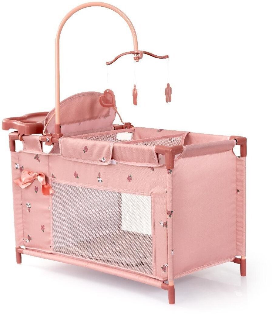 Bayer Łóżeczko wieloosobowe 46cm różowe