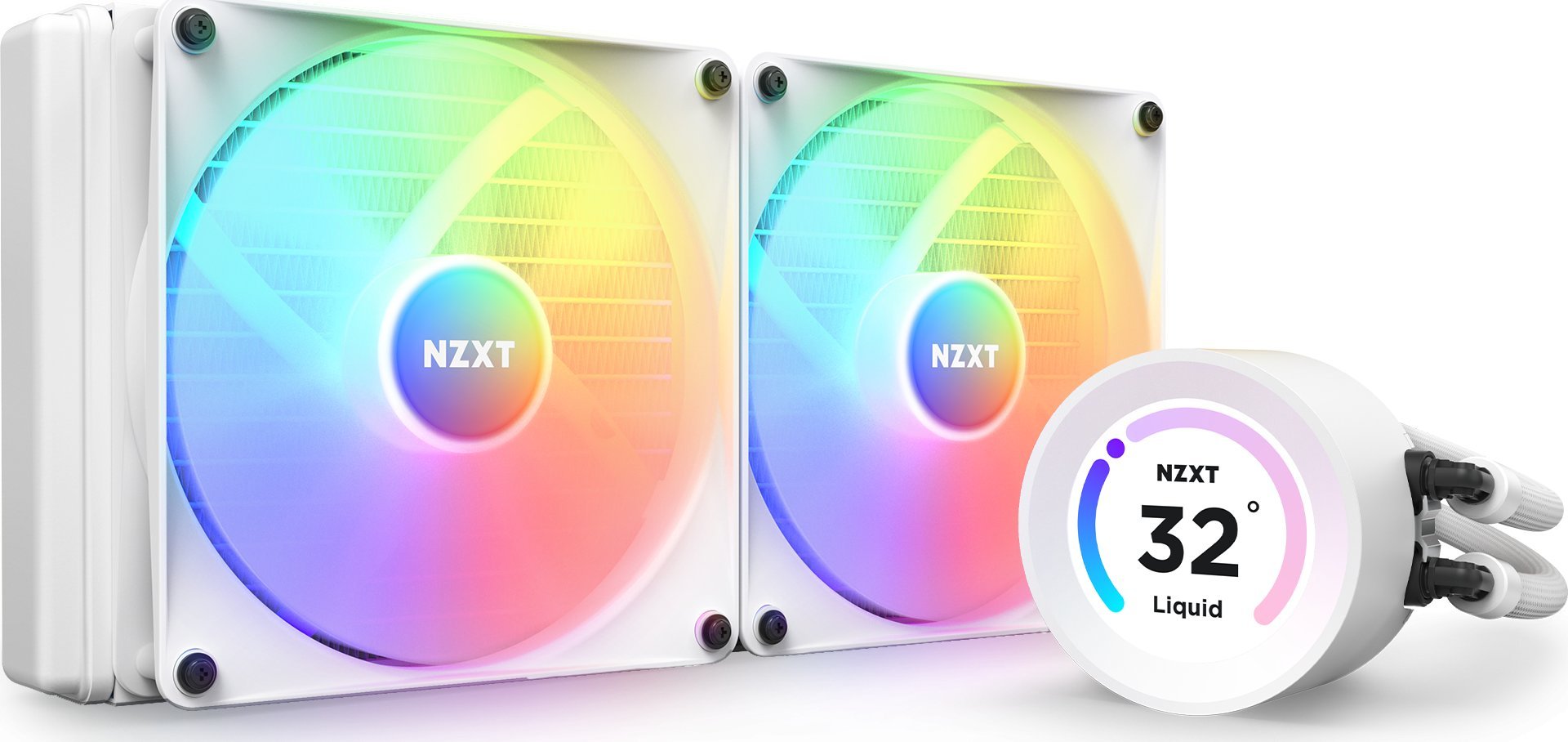 Chłodzenie wodne Nzxt Kraken Elite 280 RGB (RL-KR28E-W1)