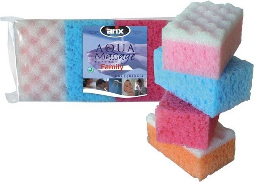 Arix Gąbka Kąpielowa Family 4 Szt W604 ARIX