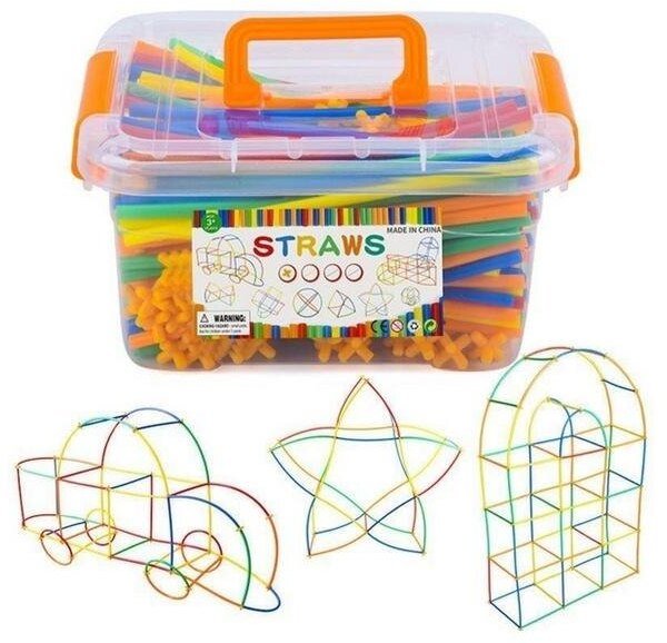CABOTOYS Słomki konstrucyjne 400szt EDUKAMP (6991202381858)
