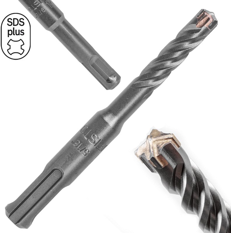 Wiertło Jufisto JUFISTO Wiertło SDS+ 8x110mm beton mur cegła szybkie wiercenie