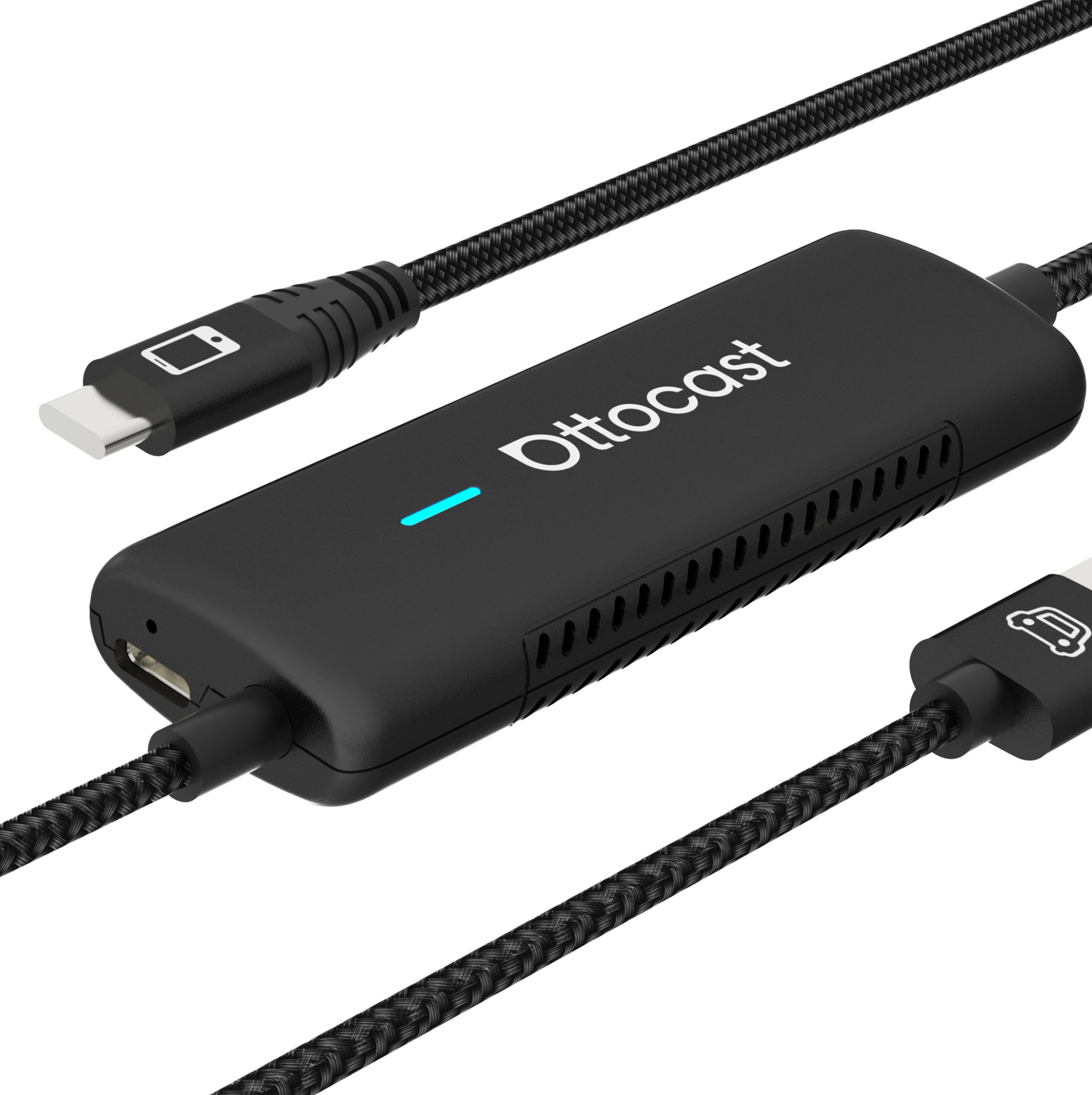 Bezprzewodowy adapter CarPlay Ottocast CA450-T Mirror Touch Display Port