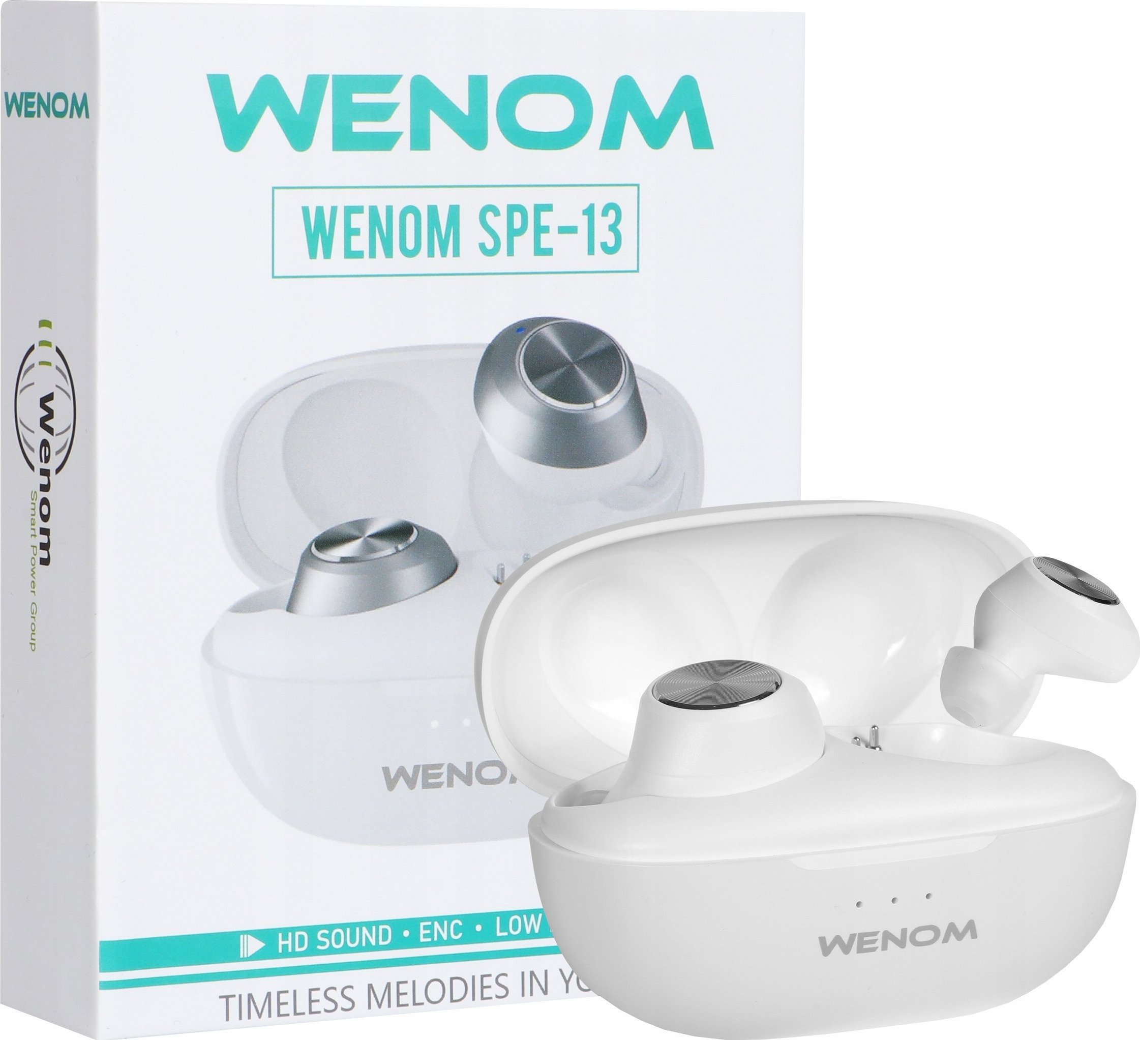 Słuchawki Wenom SPE 13 białe