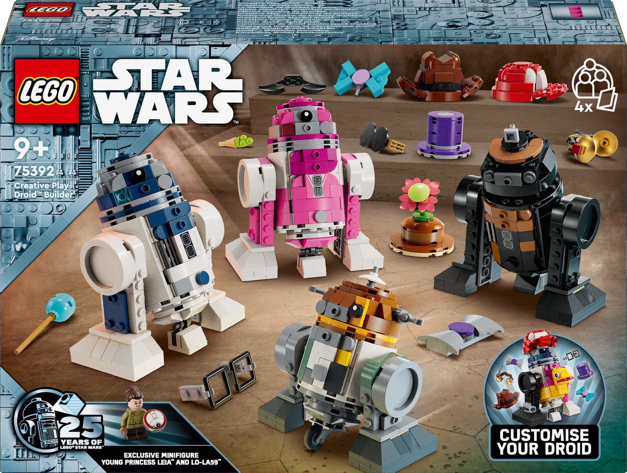 LEGO Star Wars Kreatywny zestaw do budowy droidów™ (75392)