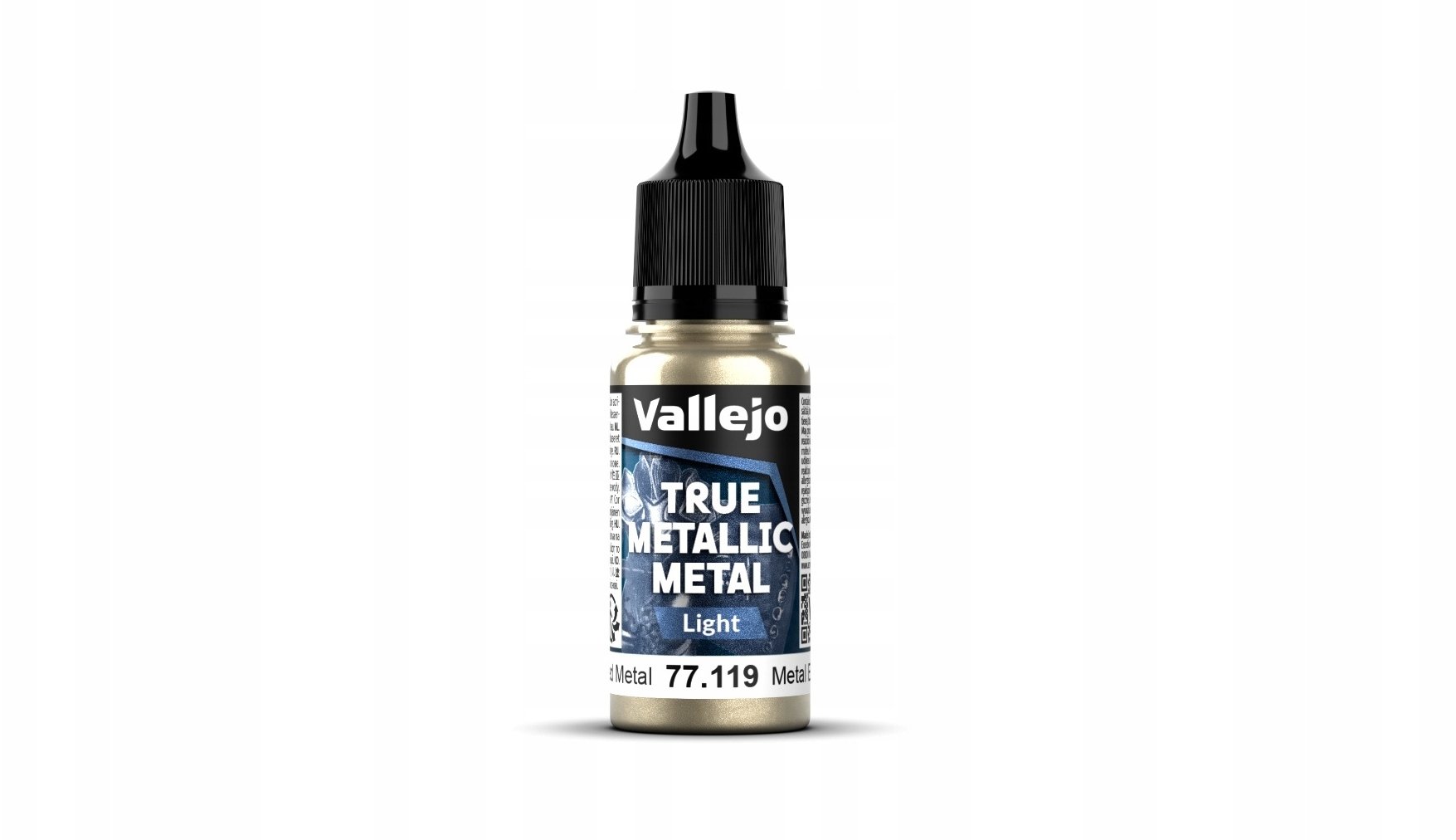 Vallejo : 77.119 - True Metallic Metal - Light - Aged Metal (18 ml)
